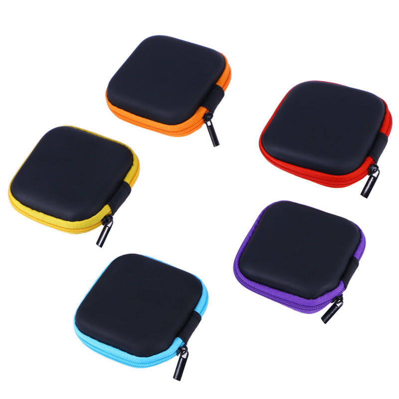 5Pcs Mini Earbud Storage Case  - огляд і ціна Headphone Case Hard