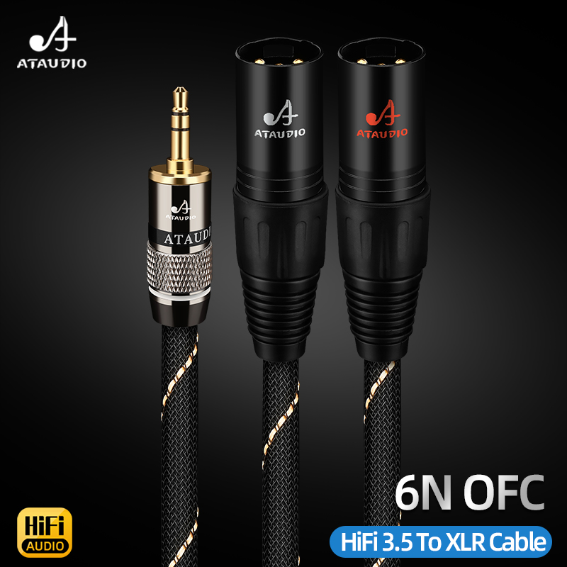 High Quality HiFi 3.5mm to 2XL - огляд і ціна Earphone Splitter Jack