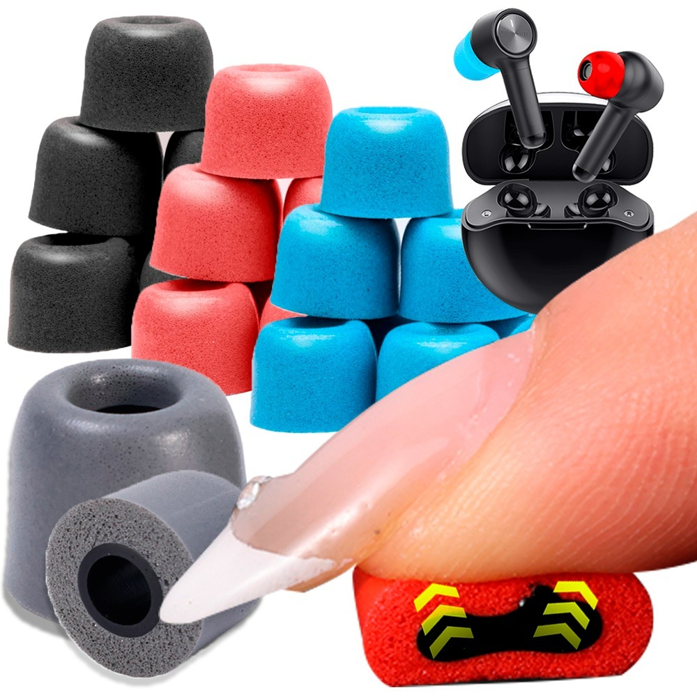 6-1Pair S/M/L Soft Memory Foam - огляд і ціна Earphone Foam Tip